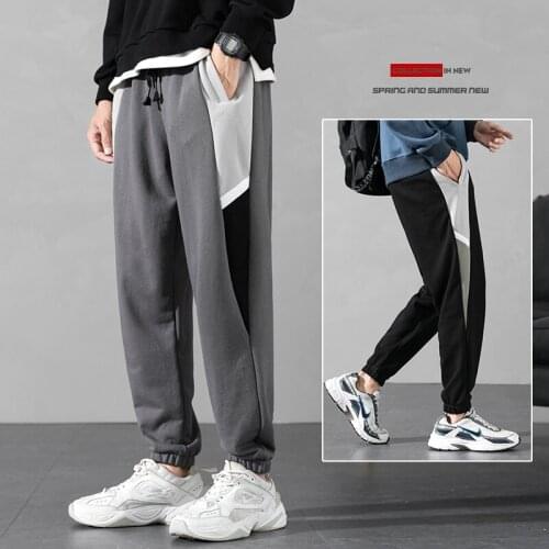 New Mens Joggers Pants Fitness Sportswear Tracksuit Bottoms Skinny Drawstring Sweatpants Trousers Casual Gyms Jogger Track Pants