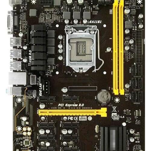 Original Motherboard FOR BIOSTAR TB250-BTC PRO multiple graphics card combinations