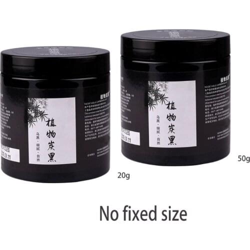 20/50g Edible Black Bamboo Charcoal Powder Cosmetic Ingredients Food DIY