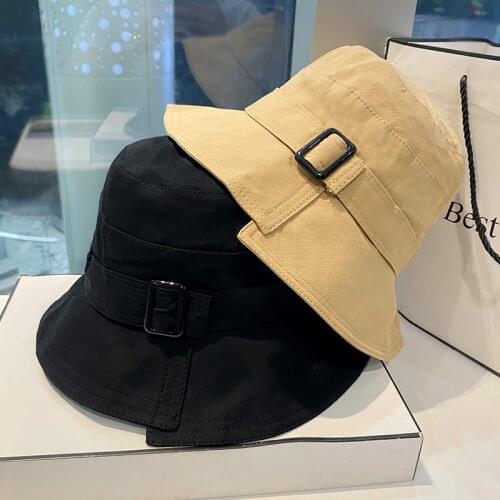 Fisherman hat female personality fashion basin hat Korean version outing outdoor leisure sun beanie hats for women bonnet