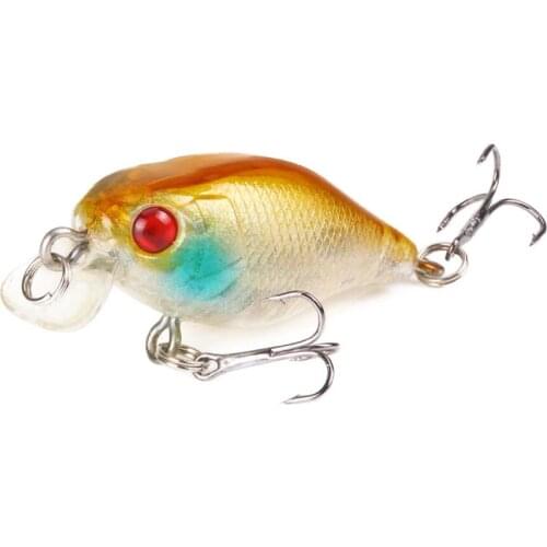 Fishing Hard VIB Lures Fishing Minnow Bait Treble Hooks Topwater Crankbait Wobblers Crankbaits Fishing Tackle 3D Eyes Tackle