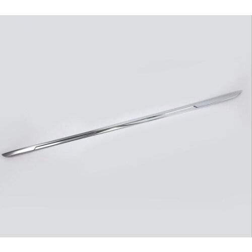 For BMW 1 Series 2017 1PC High Quality ABS Chrome Car Rear Bar Trim Cover Trim Car Styling Accessories