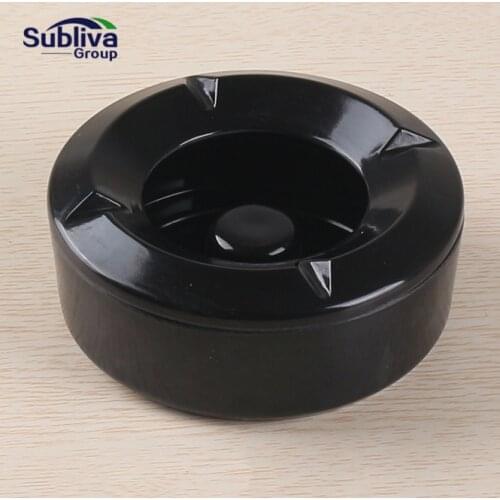 1 pcs Round Ashtray windproof Eco-Friendly Portable Cars Home Smoke Accessory Heat Resistant