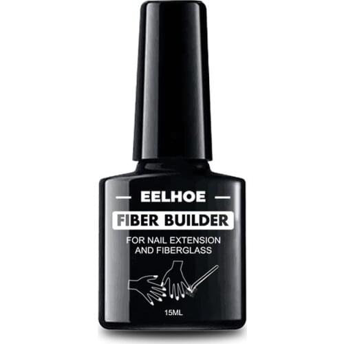 15ml 10pcs Nail Extension Gel Nail Extension Fiber Fiber 15ml Gel Glue Nail Tool Glass Stickers Wrap Builder Silk With Nail W3I2