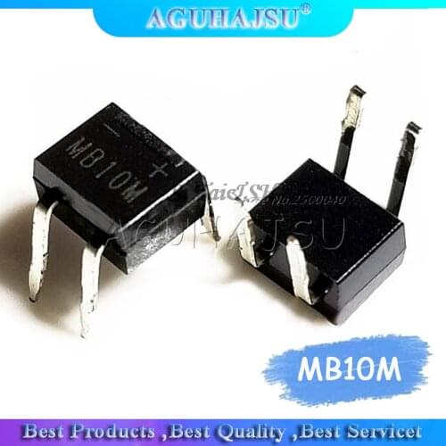 10pcs/lot MB10M 1A/1000V DIP-4