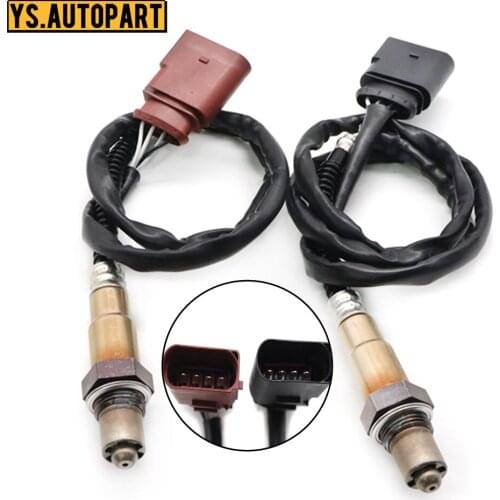 2Pcs Lambda O2 Oxygen Sensor Upstream&Downstream 234-4809&234-4808 For Volkswagen BEETLE For Audi TT 06A906262Q 06A906262F