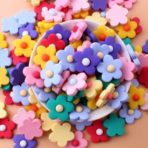 30Pcs Colorful Resin frosted flower Pendant Charms Hairpin phone case Diy Earrings Jewelry Making Finding Accessories
