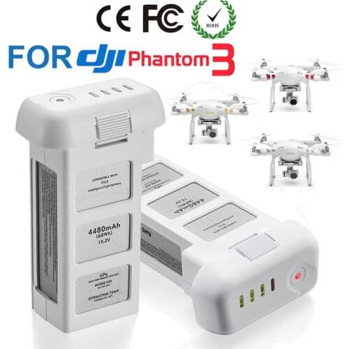 15.2V 4480mAh Drone Battery for DJI Phantom 3 SE Intelligent Flight Li-Po Battery Professional Standard RC Drone Accessories new