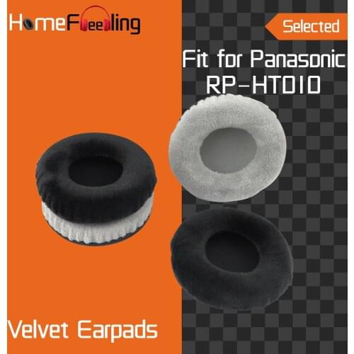 Homefeeling Earpads for Panasonic RP HT010 Headphones Earpad Cushions Covers Velvet Ear Pad Replacement
