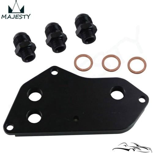 AN10 Oil Cooler Sandwich Adapter Fits For BMW 3 series F30 / F31 2012-2015