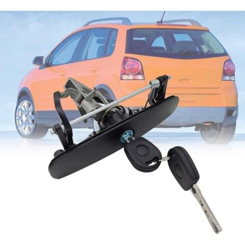 For 2002-2006 VW Volkswagen Polo Door Handle with Lock Tail + 2 Keys 6Q6827565A 6Q6827565D