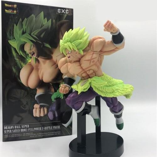 20cm Anime Movie Dragon Ball Super Broly PVC Statue Action Figure Dragon Ball Anime Super Saiyan Figurine DBZ Toy For Kids Gift
