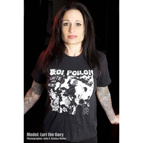 OI POLLOI T shirt UNITE AND WIN PUNK UK HARDCORE 80S