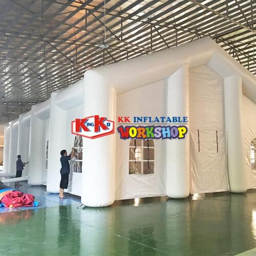 66x33ft. Giant White inflatable church tent wedding party tent for outdoor