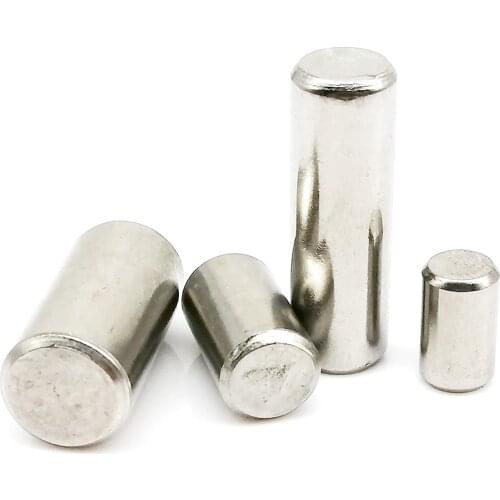 M1.5 M2 M2.5 M3 M4 M5 M6 M8 M10 M12 GB119 304 Stainless Steel Solid Rod Bearing Parallel Cylindrical Positioning Roll Dowel Pin