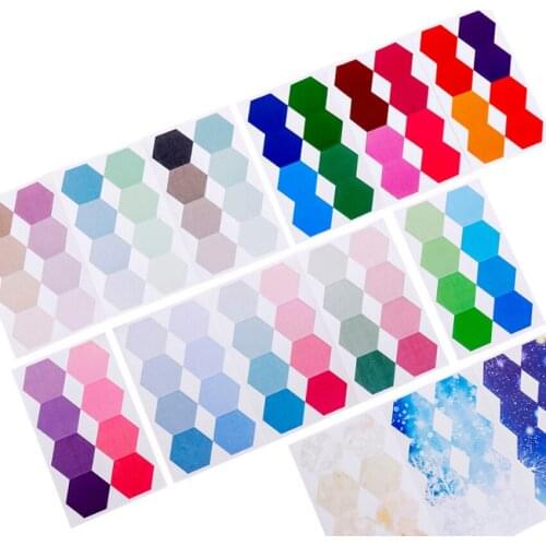 4Sheet per pack Gradient Index Classification Note Stickers Study Office Supplies Planner Stickers Notepad kawaii Stationery
