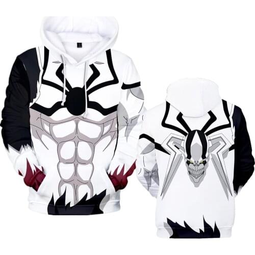 New Bleach Tite Kubo 3D Japan Comic Caricature Harajuku Streetwear Hoodies Sweatshirt Popular Adult Fashion Role Pl Kids Clothes