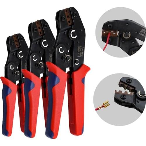 Crimping Tool Kit SN-48B Specification 0.5-1.5mm2 2.8 4.8 6.3 Terminal Crimping Pliers With 600 Terminals And Insulation Sleeve