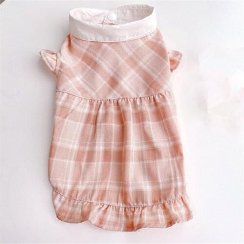 Cat Small Dog Dress Summer Puppy Dog Clothing Chihuahua Yorkshire Pomeranian Poodle Bichon Schnauzer Maltese Dog Skirt Costumes