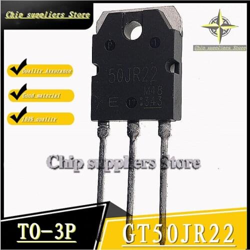 10PCS-20PCS) GT50JR22 TO-3P T50JR22 TO3P 50JR22 Welding machine high power IGBT tube New and original