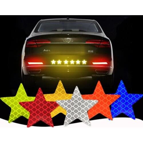 Reflective Decals Safety Stickers Waterproof Warning Tapes Conspicuity Diamond