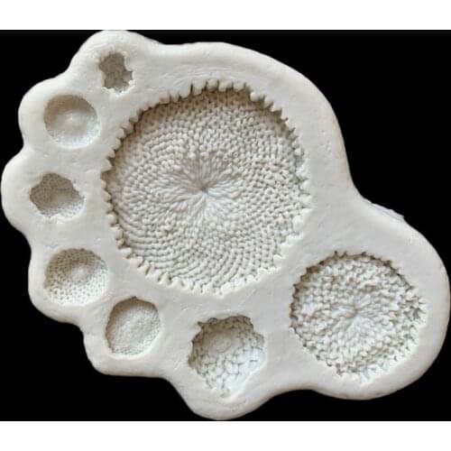 Taiyanghua Cake Decoration Silicone Mold Chocolate Flower Core Flower Bud Accessories 15-968