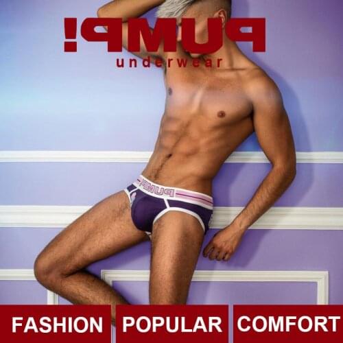 New Brief mens brandSolid Briefs Mens Brief Cotton Mens Bikini Underwear Pant For Men Sexy Underwear men lot