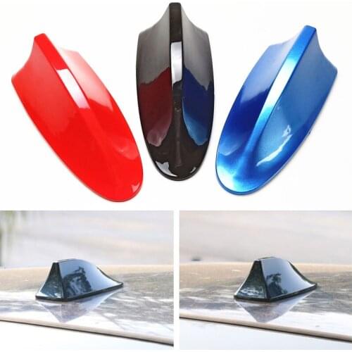 Universal Car Shark Antenna Auto Exterior Roof Shark Fin Antenna for Mitsubishi ASX Outlander Lancer Evolution Pajero Eclipse