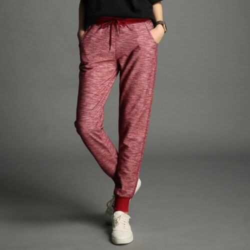 Fanceey Spring Women Pencil Pant Lace Up Waist Casual Women Pants Solid With Pockets Plus Size Cargo Pants Slim Fit Trousers