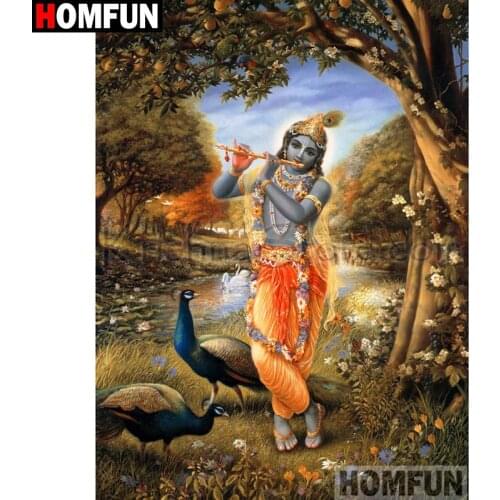 HOMFUN 5D DIY Diamond Embroidery Full Display "Religious figure" Diamond Painting Square/Round Rhinestones Decor Art A27681