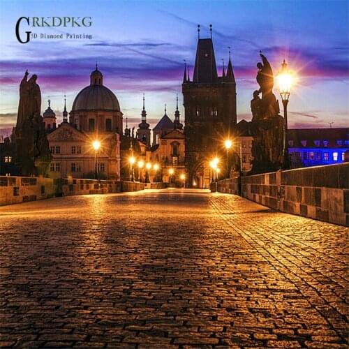 Diamond Mosaic Special Shaped Diamond Painting Cross Stitch Paris bridge gift 5D Diy Home Decoration Painting Wedding decoration