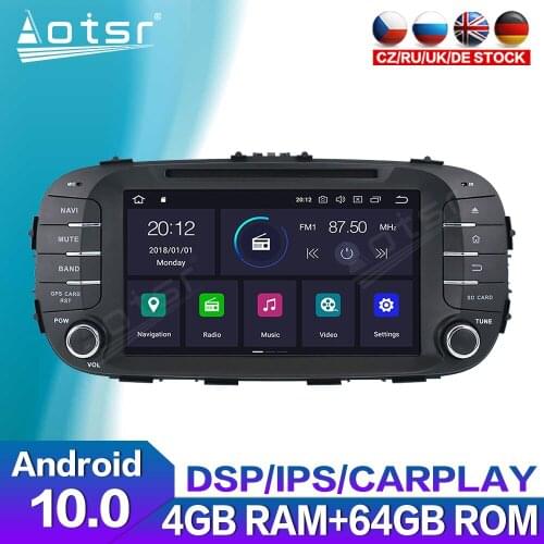 Car Radio For Kia Soul 2014 2015 2016 -2018 Android Audio Multimedia Player GPS Navigation Video Screen Auto Stereo Unit Carplay