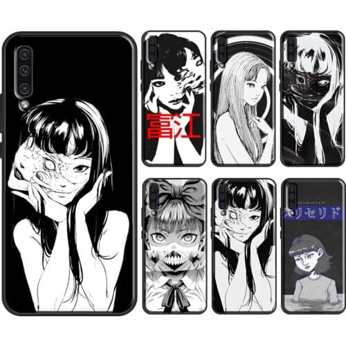 Junji ito Uzumaki Horror Manga Cover For Samsung Galaxy A52 A12 A32 A72 A10 A40 A50 A70 A21S A20e A11 A31 A41 A51 A71 Case