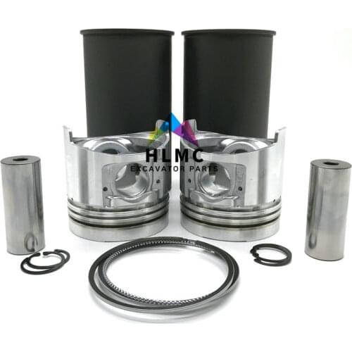 PC200-5 PC200-6Automobile cylinder piston parts, engine repair machinery parts, cylinder piston assembly 6D95