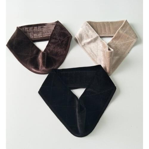 Wig grip with double sided Velvet Adjustable Hair Band Headband in brown black and blonde with customized logo