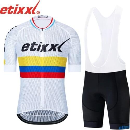 2021 Team etixxl Cycling Jerseys Bike Wear clothes Quick-Dry bib gel Sets Clothing Ropa Ciclismo uniformes Maillot Sport Wear #8