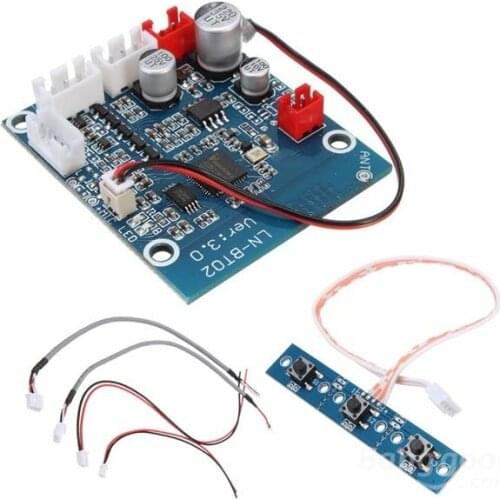 LN-BT02 Bluetooth 4.0 Audio Receiver Board Wireless Stereo Sound Module for Car Phone PC Free Shipping
