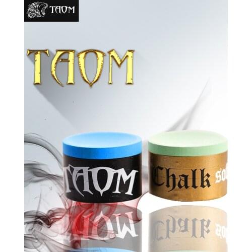 TAOM PYRO CHALK / TAOM SOFT CHALK Optimized for Pool Pyramid Snooker and Carom Professional Billiards Chalk Pool Game Snooker