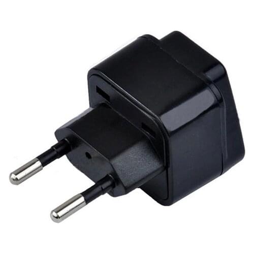 New 2pin Brazil Brazilian AC Power Plug UK/US/EU To Brazil Brasil Socket Travel Power Adapter Plug 2 Pin Converter Plug