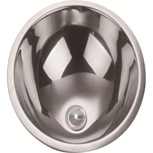 RV Caravan Camper Boat SS Round Hand Wash Basin Kitchen Sink¢340*150mm GR-560