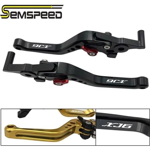 SEMSPEED For YAMAHA For XJ6 DIVERSION 2009-2015 Motorcycle CNC Short Adjustable Brake Clutch Levers Handle Grips Bar Accessories