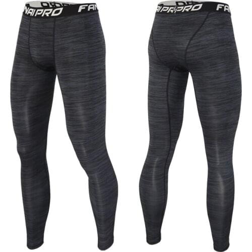 Fitness Running Pants Men Sports Tights Basketball Pants Training Trousers Quick Dry Compression Leggings Sprot Fitness Pants
