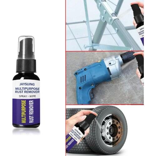 30/50ml Car Rust Remover Metal Surface Chrome Paint Anti-rust Lubricant Derusting Spray Car Rust Inhibitor Maintenance Cleaning