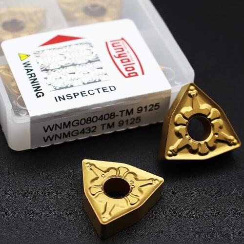 WNMG080404 WNMG080408 TM 9125 Carbide Inserts External Turning tool WNMG060408 Lathe Tools of machine industrial