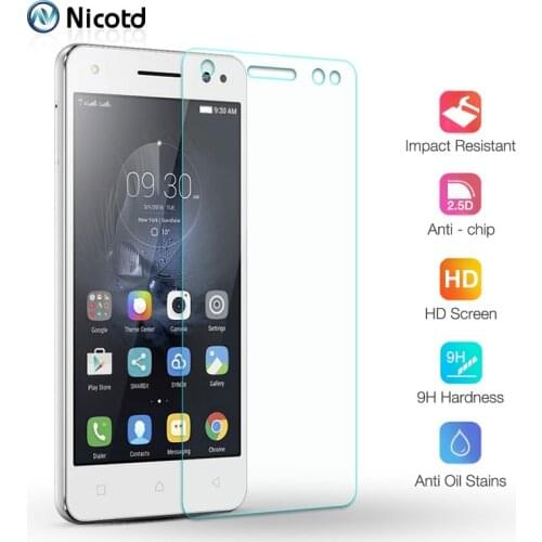 For Lenovo Vibe P1 X2 Nicotd Tempered Glass Screen Protector For Lenovo Vibe K5 P1M S1 X3 Lite K3 Z5 Pro Z90 Transparent Glass