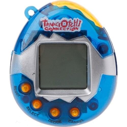 1 PC LCD Virtual Digital Pet Handheld Electronic Game Machine Toy With Lanyard 203B