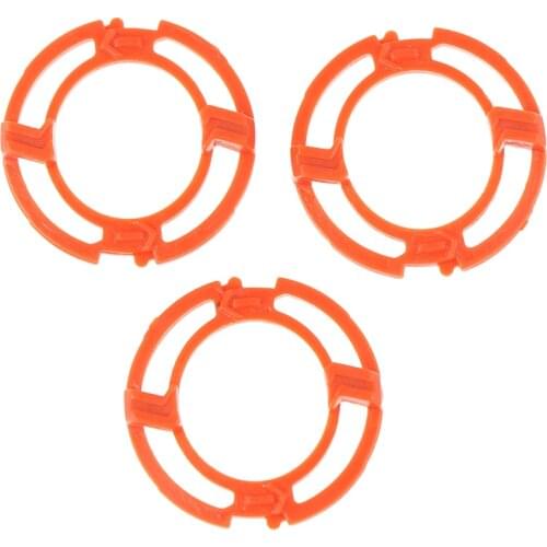 3pcs Lock-ring Retaining-Plate Holder Replacement For SH70 SH90 S9000 For RQ12 Series S9321 (9000 Series) Shaver Shaving Heads