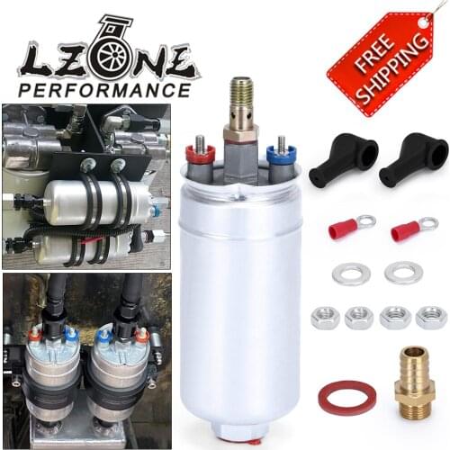 FREE SHIPPING - TOP QUALITY External Fuel Pump 044 OEM:0580 254 044 Poulor 300lph come with white pack JR-FPB044
