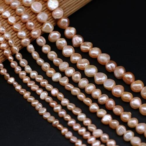 High Quality Natural Freshwater Pearl Bead Irregural Shape Loose Beads for Jewelry Necklace Accessories Making Size 5-10mm