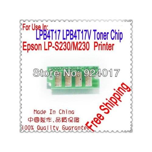 For Epson Offirio LP-S230DN LP-S230DW LP-M230FDN LP-M230FDW Printer Toner Chip,For Epson LPB4T17 LPB4T17V Toner Cartridge Chip